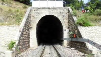 drenaj kanali -  Tarihi demiryolu tüneli kültür varlığı olarak tescil edildi Videosu