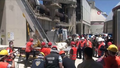 cimento fabrikasi -  Van’da ele geçirilen 5,5 ton uyuşturucu imha edildi Videosu