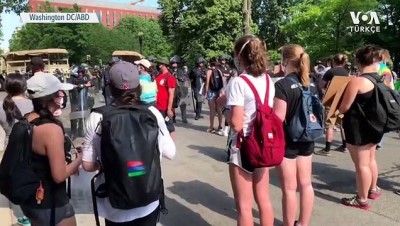 Washington'da Yoğun Kolluk Gücü Varlığı