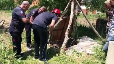  Elazığ'da kuyuda köpek kurtarma operasyonu