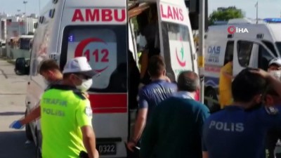  Kadıköy'de halk otobüsünün çarptığı yaya feci şekilde can verdi