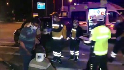  Kamyonet ile otomobil çarpıştı: 7 yaralı