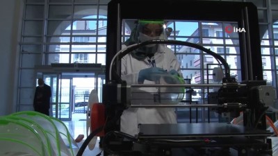 sehir hastaneleri -  Mamak günde 10 bin maske üretiyor Videosu