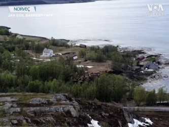 toprak kaymasi - Norveç’te Toprak Kayması Videosu