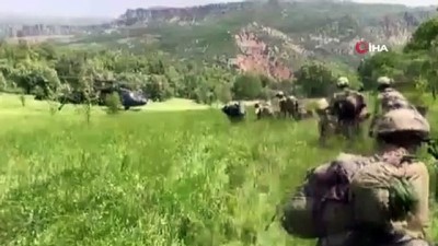 atak helikopter -  Siirt'te PKK operasyonu nedeniyle sokağa çıkma yasağı ilan edildi Videosu