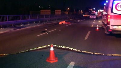 motosiklet kazasi -  Büyükdere Caddesinde motosiklet kazası: 1 ölü Videosu