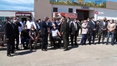 hain saldiri -  Şehit Ercan Zengin'in naaşı memleketi Samsun’a getirildi Videosu