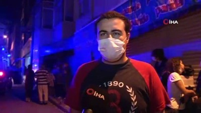 mobilya -  4 katlı binayı saran yangında 2 kişi mahsur kaldı Videosu