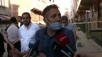 Çökme tehlikesi olan ve boşaltılan iki binanın kolonlarından gelen sesler mahalleliyi tedirgin etti
