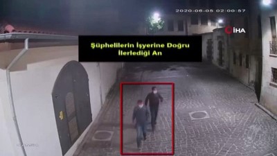  İş yerinden hırsızlık anları kamerada