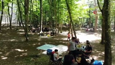 ormana -  Kısıtlama olmayınca vatandaşlar Belgrad Ormanı’na koştu Videosu