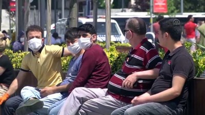 gunesli hava - Vatandaşlar yeni normalleşme sürecinin ilk hafta sonunu dışarıda geçirdi (5) - İSTANBUL Videosu