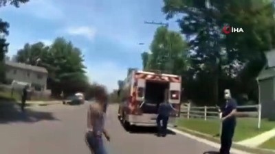 polis siddeti -  - ABD’de polis siyahi vatandaşı şok tabancası ile vurdu Videosu
