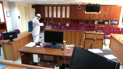 kirkoy - Bakırköy Adliyesi'nde yeni normalleşme süreci için tedbirler alındı - İSTANBUL Videosu