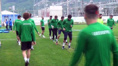 kalamis - Giresunspor, Adanaspor maçı hazırlıklarını sürdürüyor Videosu