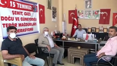  Şehit aileleri ve gazilerden HDP'ye tepki
