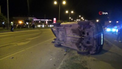  Bafra’da kaza: 4 yaralı