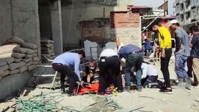 saglik ekibi -  Gaziantep’te asansör, zemine çakıldı: 1 yaralı Videosu