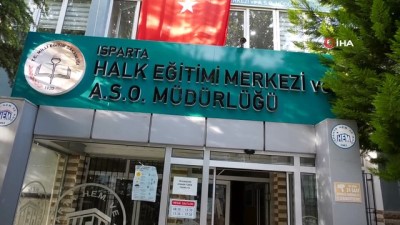 sparta -  Isparta Halk Eğitim Merkezinde istihdama yönelik kurslar yeniden başladı Videosu