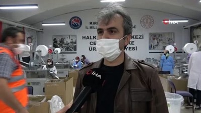  Kırıkkale’de 25 milyon ’maske’ üretildi: Günlük hedef 3 milyon