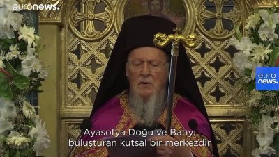 euro - Patrik Bartholomeos: Ayasofya camiye dönüştürülürse milyonlarca Hristiyan İslam'a sırt çevirebilir Videosu