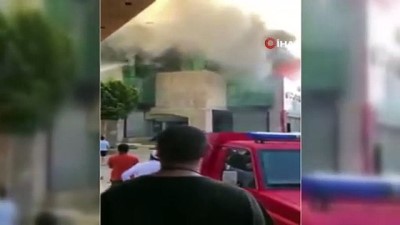 gokyuzu -  - Libya'da alışveriş merkezinde yangın Videosu