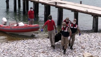 helikopter - Van Gölü'nde teknenin batması sonucu kaybolan 3 kişinin daha cesedi bulundu Videosu