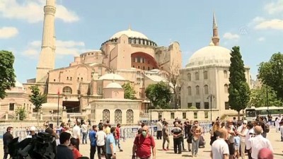 kubbe - Ayasofya'da öğle ezanı - İSTANBUL Videosu