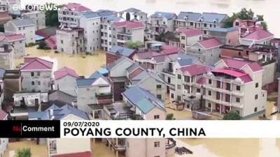 Çin'de sel felaketinden yaklaşık 34 milyon insan etkilendi