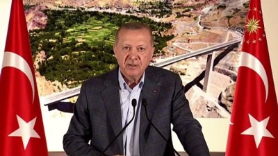 gesi - Cumhurbaşkanı Erdoğan: 'Karada ve denizde oldukça derinlikli bir güvenlik hattı oluşturduk' - SİİRT Videosu