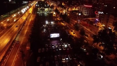 dunya rekoru -   Büyükşehir'den arabada sinema keyfi Videosu