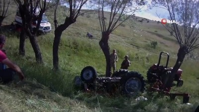 tahkikat -  Dereye uçan traktörün sürücüsü öldü Videosu