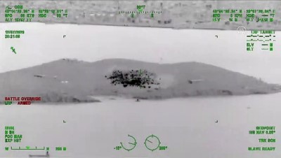 helikopter - Heybeliada'da çıkan yangın İHA'lar tarafından görüntülendi - İSTANBUL Videosu