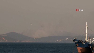 gesi -  Heybeliada'da ormanlık alanda yangın Videosu