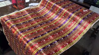   Saray kumaşı 'Kutnu' taklit ürünlere karşı direniyor