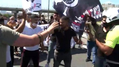 sparta -  TEM Otoyolu'nu trafiğe kapattılar Videosu