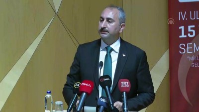 millet iradesi - Adalet Bakanı Gül: '15 Temmuz demokrasiyi ve millet iradesini korumak için verilmiş büyük bir mücadelenin son halkasıdır' - İSTANBUL Videosu