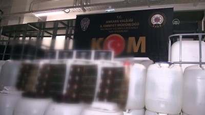 icki sisesi - Başkentte sahte alkol operasyonu Videosu