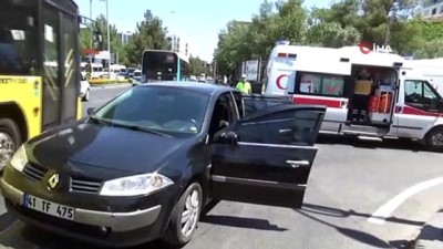 ilk mudahale -  Diyarbakır'da trafik kazası: 2 yaralı Videosu