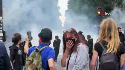 goz yasartici gaz -  - Fransa'da Ulusal Bayram'da hükümet karşıtı protesto
- Sağlık çalışanlarının protestosuna gazlı müdahale Videosu