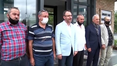 futbol sahasi - Gençlik ve Spor Bakanı Kasapoğlu, Ümraniye'de yapımı devam eden spor tesislerinde incelemelerde bulundu - İSTANBUL Videosu