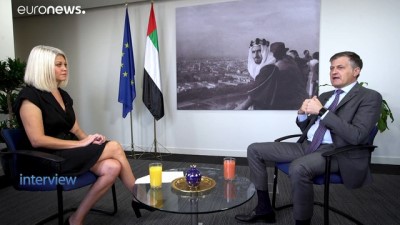 euronews - Birleşik Arap Emirlikleri AB Büyükelçisi  Fontana Covid-19 sonrası dönemde ikili ilişkileri anlattı Videosu