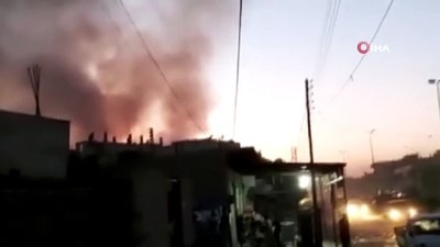 silah deposu -  - Haseke'de terör örgütü PKK/YPG'ye ait silah deposunda art arda patlama Videosu