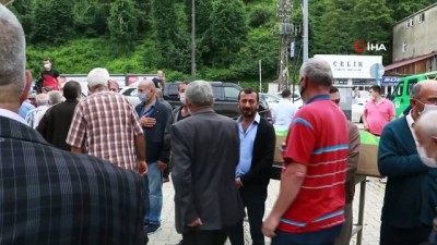 sel felaketi -  Rize’deki selde hayatını kaybedenler son yolculuğuna uğurlanıyor Videosu