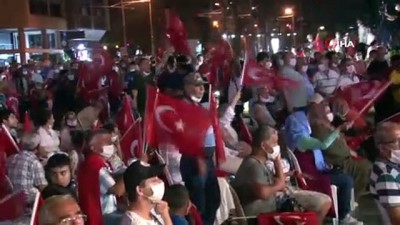 mehter takimi -  Antalya'da sıcak ve neme rağmen yoğun katılımlı 15 Temmuz etkinliği Videosu