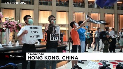 euronews - Hong Kong'da demokrasi yanlısı gösteriler tam bir yıldır devam ediyor Videosu
