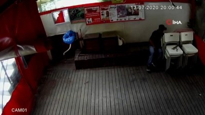 kamera kaydi -  İstanbul’un göbeğindeki büfeye hırsızlar “abone” oldu, esnaf isyan etti Videosu