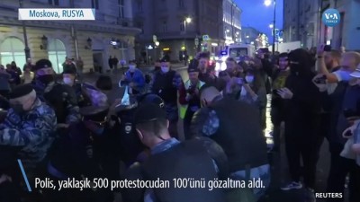 anayasa - Moskova’da Putin Protestosu Videosu