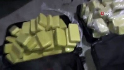 narkotik -  61 kilo eroini otomobilin bagajında taşımışlar Videosu