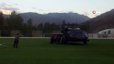 askeri helikopter -  Kaçkar Dağı’na tırmanırken düşmüştü...Yaralanan dağcı, askeri helikopterle kurtarıldı Videosu